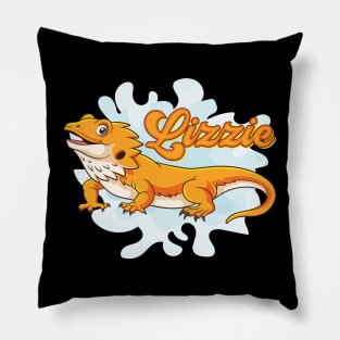 Lizzie the Lizard Pillow