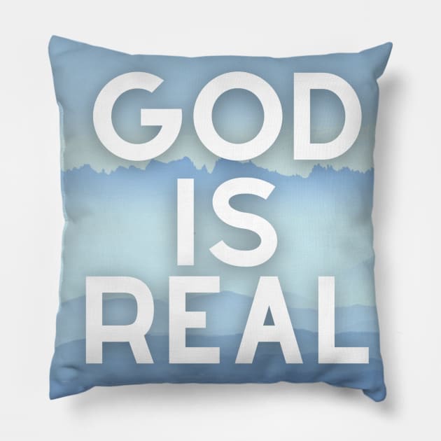 God Is ReaL Collection Pillow by  MrGentleman Lifestyle Podcast Store