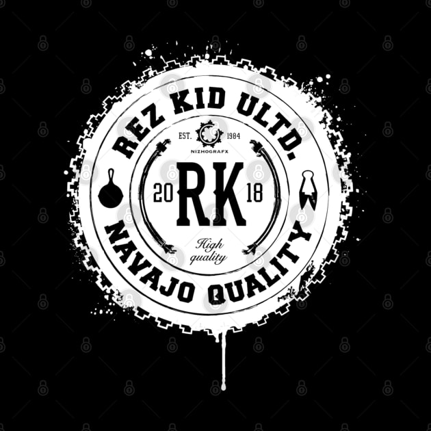 Rez Kid Vintage Label Patch Small by Shawn 