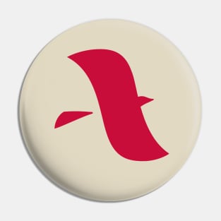 Red Bird Pin