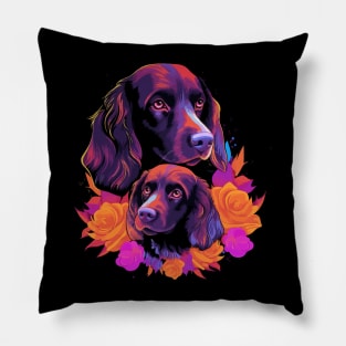 Field Spaniel Mothers Day Pillow