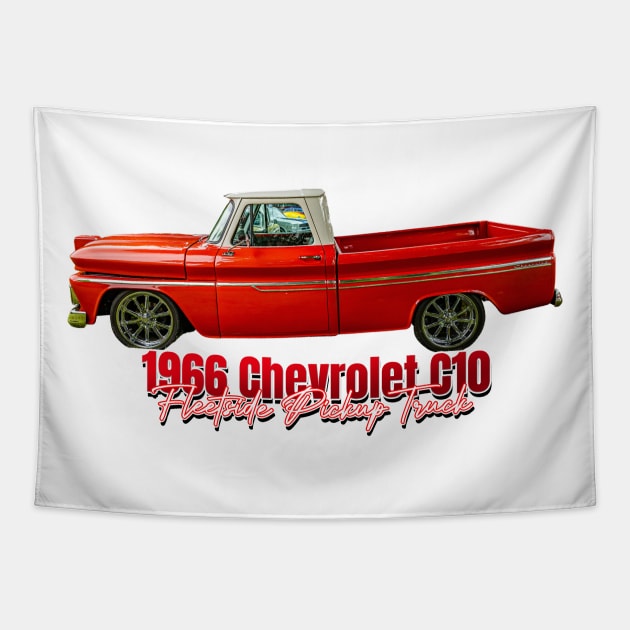 1966 Chevrolet C10 Fleetside Pickup Truck Tapestry by Gestalt Imagery