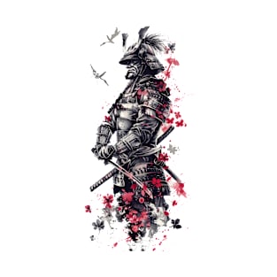 Samurai Warrior. Traditional Japanese. T-Shirt