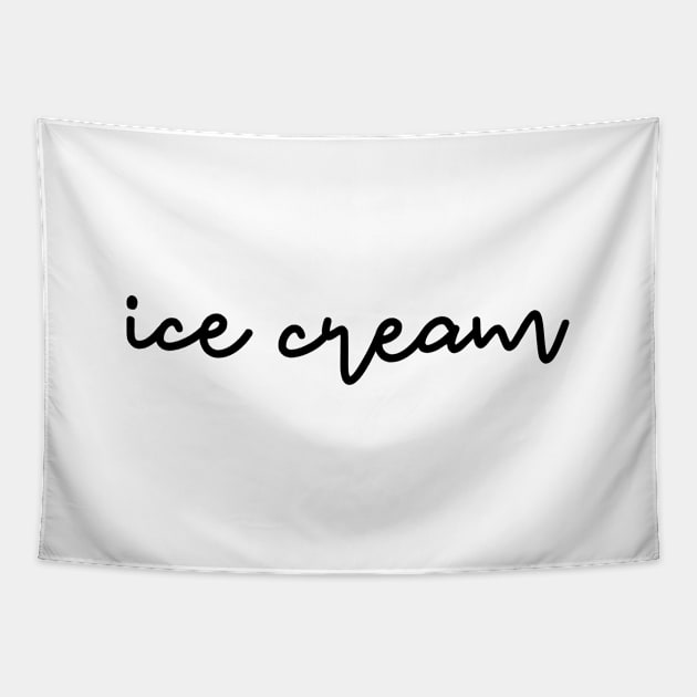 ice cream Tapestry by habibitravels