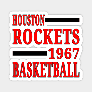 Houston Rockets Basketball Classic Magnet