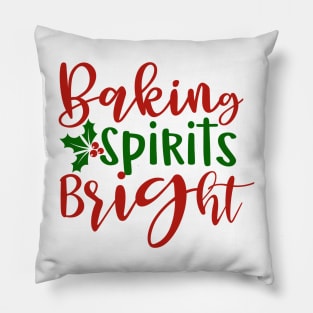 Baking Spirits Bright Pillow