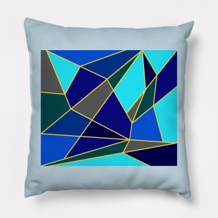 What do you see // Abstract geometric pattern Pillow
