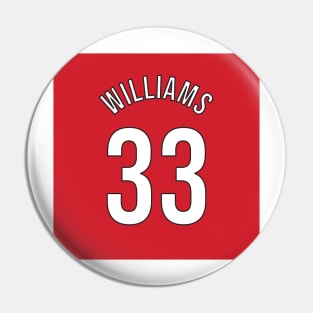 Williams 33 Home Kit - 22/23 Season Pin