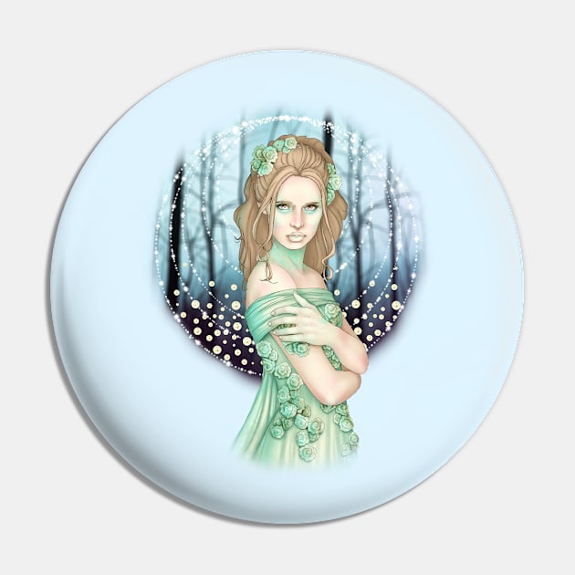 Winter Fairy Pin by CatAstropheBoxes