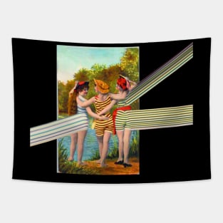 Retro Bathing Beauties 6 Tapestry