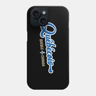 Quebecois - Proud French Canadian du Quebec Dark Blue Phone Case