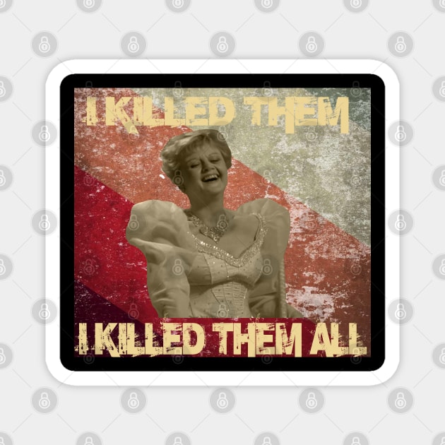 vintage murder she wrote Magnet by ShionTji