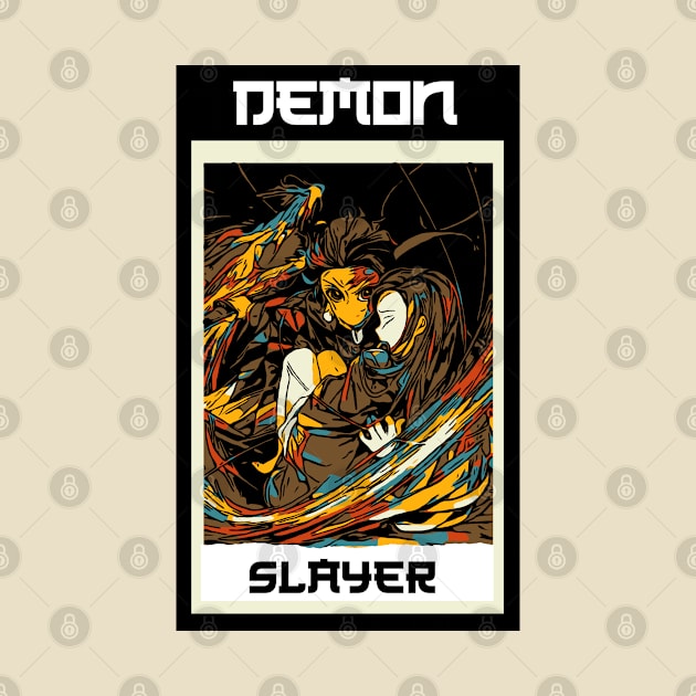 Demon slayer retro by FIFTY CLOTH