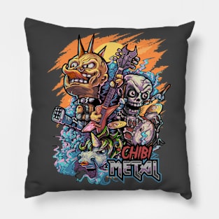 Chibi Metal Pillow