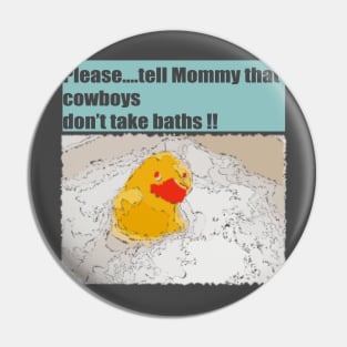 Funny Rubber Duck Bath Tub For A Duck Lover Pin