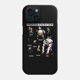 Left 4 Dead - Special Infected (white) Phone Case