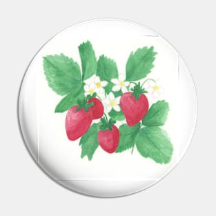 Strawberries Pin