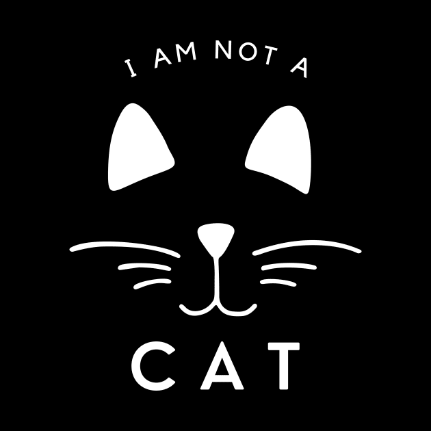 I Am Not A Cat by Lasso Print