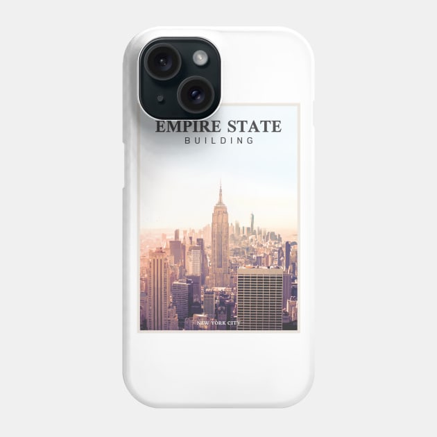 Empire State Building Phone Case by Widmore