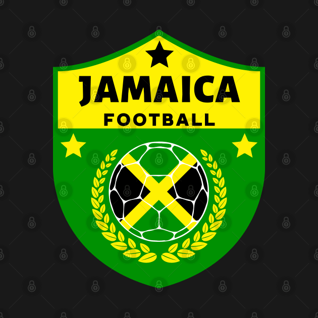 Jamaica Football by footballomatic