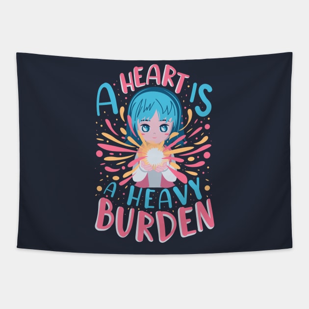 Heart Tapestry by Domichan