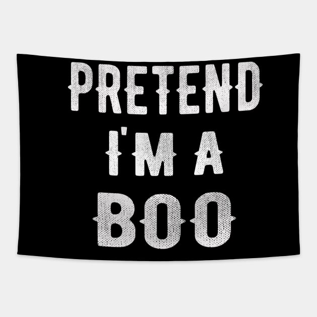 PRETEND I'm a scary Boo Tapestry by CoolFuture