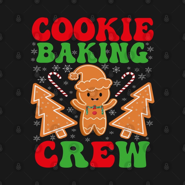 Cookie Baking Crew funny Christmas baking team matching family xmas outfits idea by AbstractA