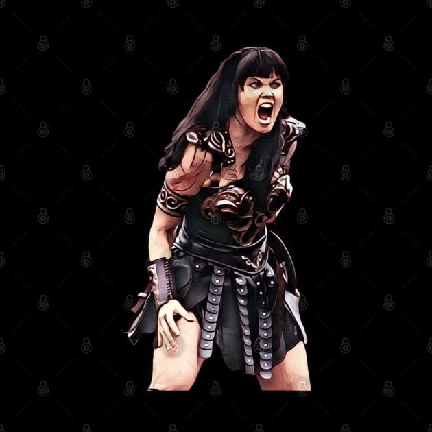 Angry Xena by CharXena