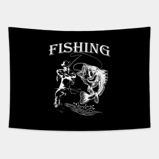 Fishing Holiday Tapestry