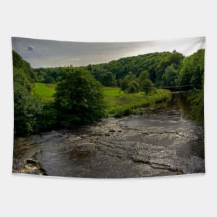 View from the Naysmith Bridge Tapestry