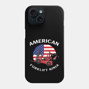 American Forklift Ninja RW Phone Case