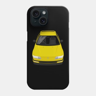 CRX SI 2nd gen 1988-1991 - Yellow Phone Case