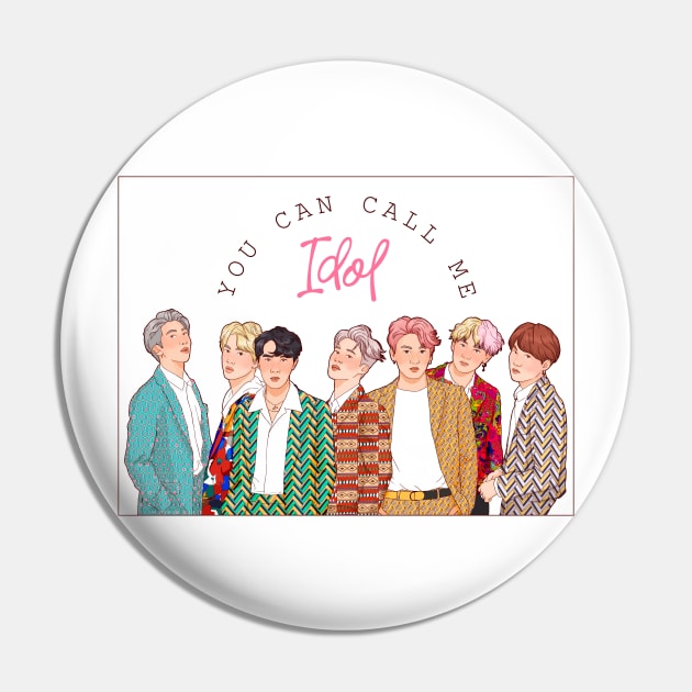 idol Pin by ohnoballoons