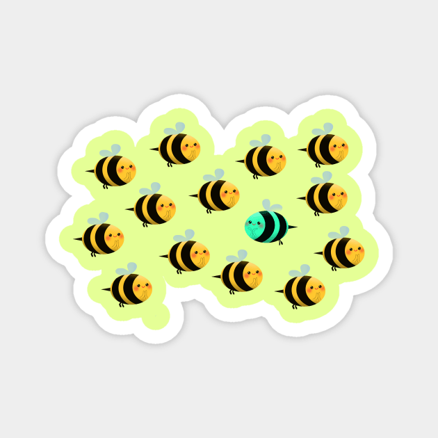 Bee Magnet by JonasEmanuel