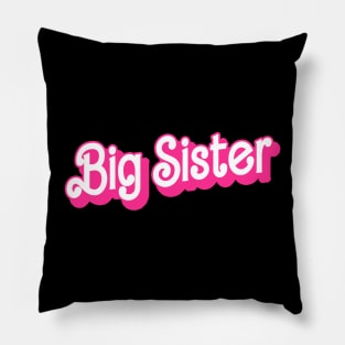 Funny Big Sister Gifts Girls Womens Big Sister Pillow