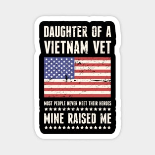 Daughter Of A Vietnam Veteran Magnet
