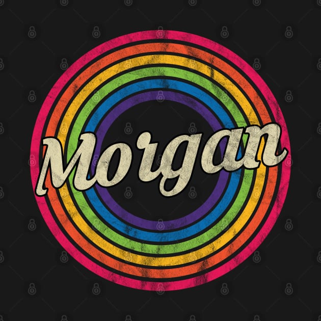 Morgan - Retro Rainbow Faded-Style by MaydenArt