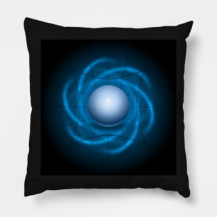 Atomic Structure Background Pillow