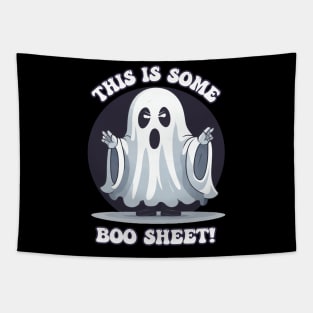 This is Some Boo Sheet Funny Halloween Spooky Ghost Tapestry