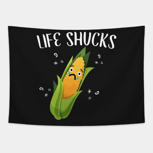 Life Shucks Tapestry by Eugenex