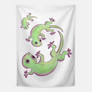 Lizards Tapestry