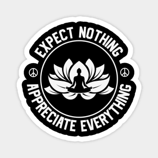 Yoga Serenity: Balance, Mindfulness, and Inner Peace Magnet