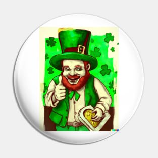 St Patrick Painting Pin