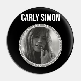 Carly Simon Pin