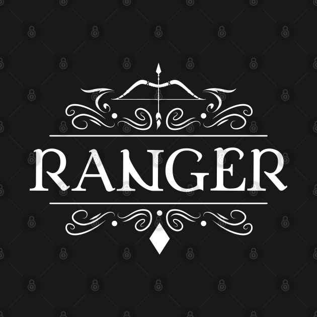 Ranger Character Class TRPG Tabletop RPG Gaming Addict by dungeonarmory