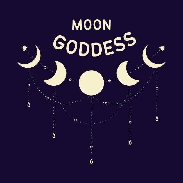 Moon Goddess Full Moon Pagan Wiccan Cheeky Witch® by Cheeky Witch