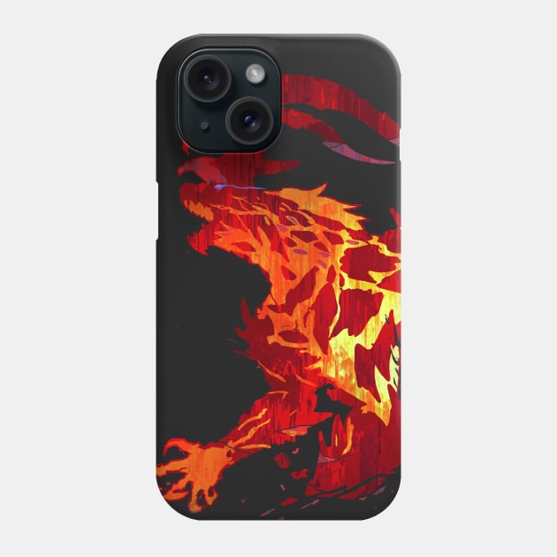 Ifrit Awakening:Final Fantasy XVI Phone Case by Vertei