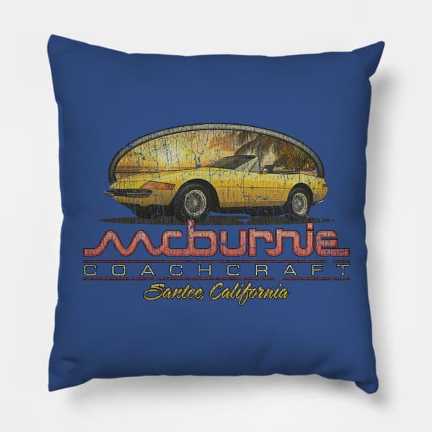 McBurnie Coachcraft 1982 Pillow by JCD666