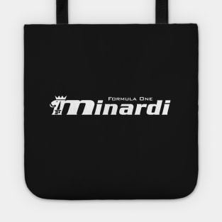 Minardi Formula 1 Team logo - white print Tote