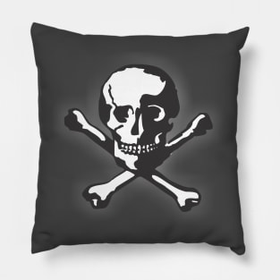 Glowing Skull Pillow